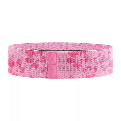 Pure cotton yoga resistance band for hip and buttocks training in various colors and sizes