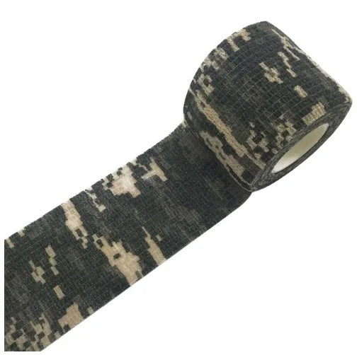 Camouflage Non-woven Elastic Bandage with self-adhesive feature for secure wound coverage