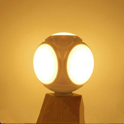 Foldable Leaf Light Football LED Light in Cold White and Warm White options