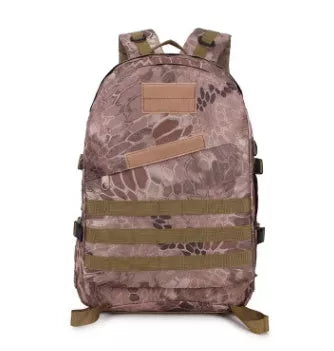 Camouflage multi-function double shoulder backpack with waterproof Oxford cloth