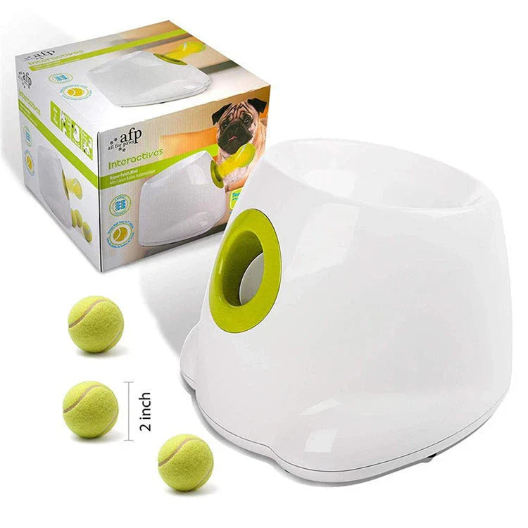 Automatic Interactive Dog Ball Launcher - Provide Endless Fetch Fun for Your Furry Friend