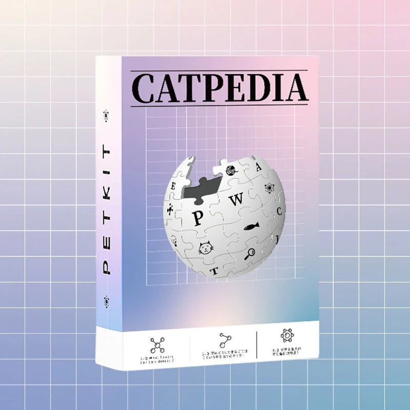 Cat Wiki Corrugated Scratching Board in sci-fi blue and dreamy purple powder colors