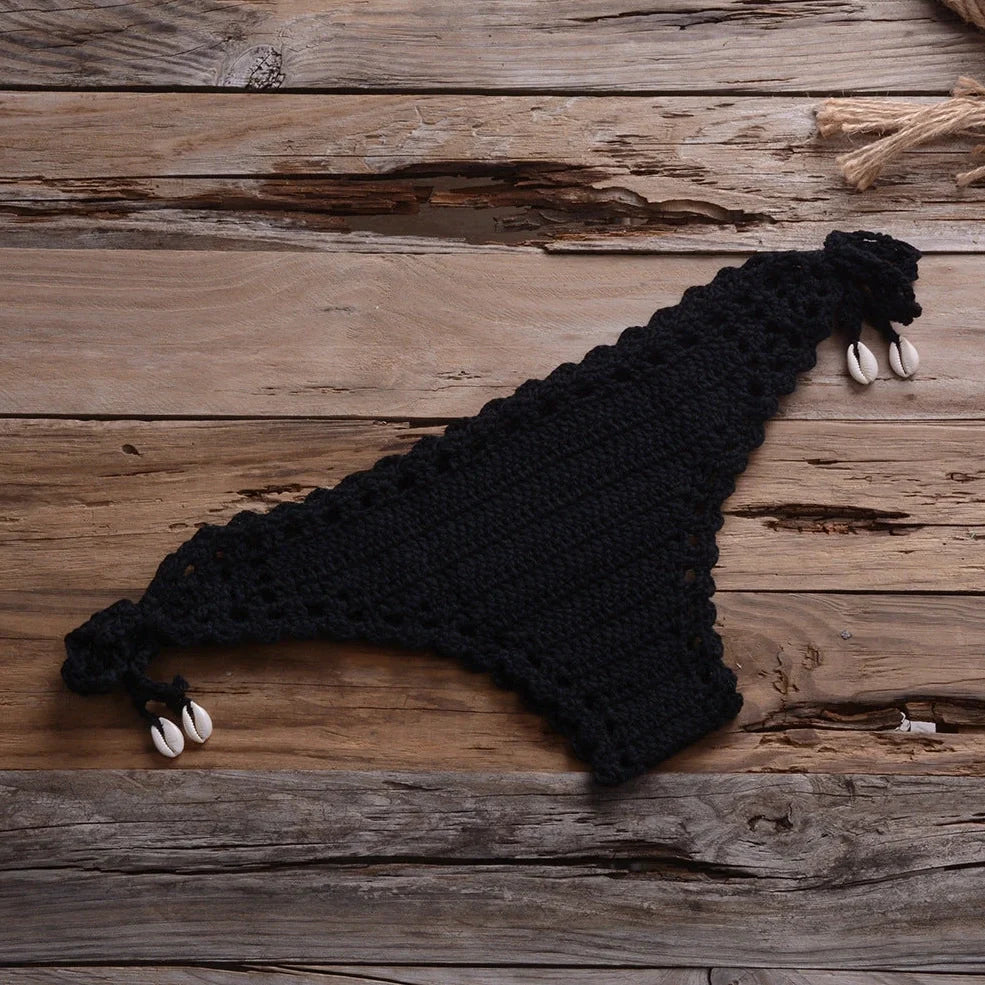 Two-piece bikini set in cotton-blend fabric with acrylic, showing jacket and pants in various colours like khaki and light blue