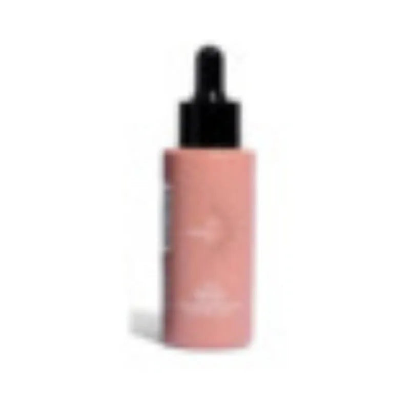 Matte Sun Tanning Black Liquid set with 50ml tanning drops bottle and 75ml tanning flash cream tube