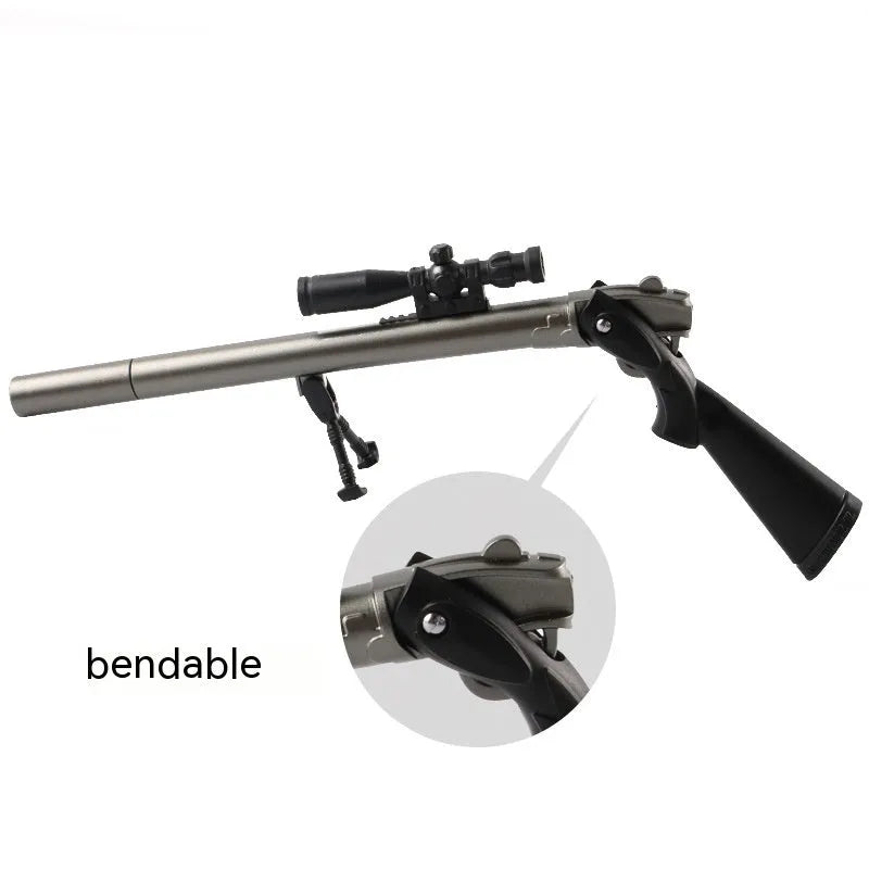 Marvel Chicken 98K sniper rifle modeling gel pen with 0.5mm point and plastic construction