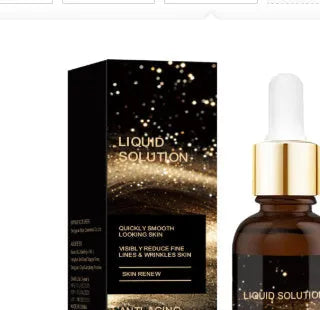 30ml facial moisturising solution bottle with glycerin and hyaluronic acid