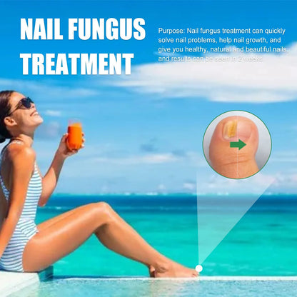 30ml bottle of tea tree oil nail repair fluid for hand and foot nail treatment