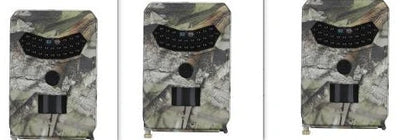 Premium 1080P trail camera with motion-activated sensor, infrared night vision, and weatherproof design for outdoor wildlife monitoring and hunting