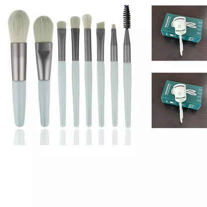 Electric Heating Eyelash Curler in white, pink, and green colors for safe, effective lash curling