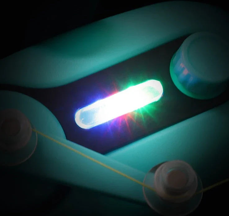Fishing Alarm with Intermittent Alarm, Bright LED Lights, and Powerful 80-Decibel Buzzer for Shore, Boat, and Rock Fishing
