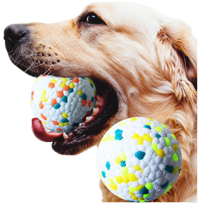 Hhomeenjoy Interactive Chew Toy Ball for Dogs - Durable & Teeth-Cleaning