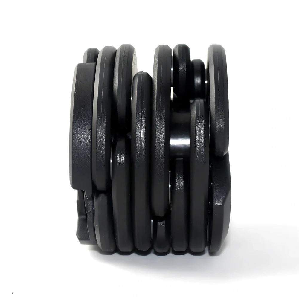 Black folding bicycle anti-theft chain lock, 585mm length with zinc alloy body and 3mm steel joints for secure bike protection