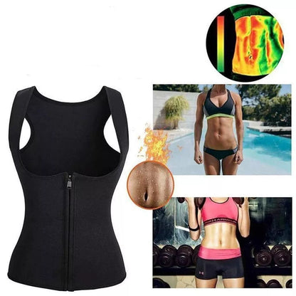Neoprene zipper-style ladies body tummy court corset for yoga and fitness