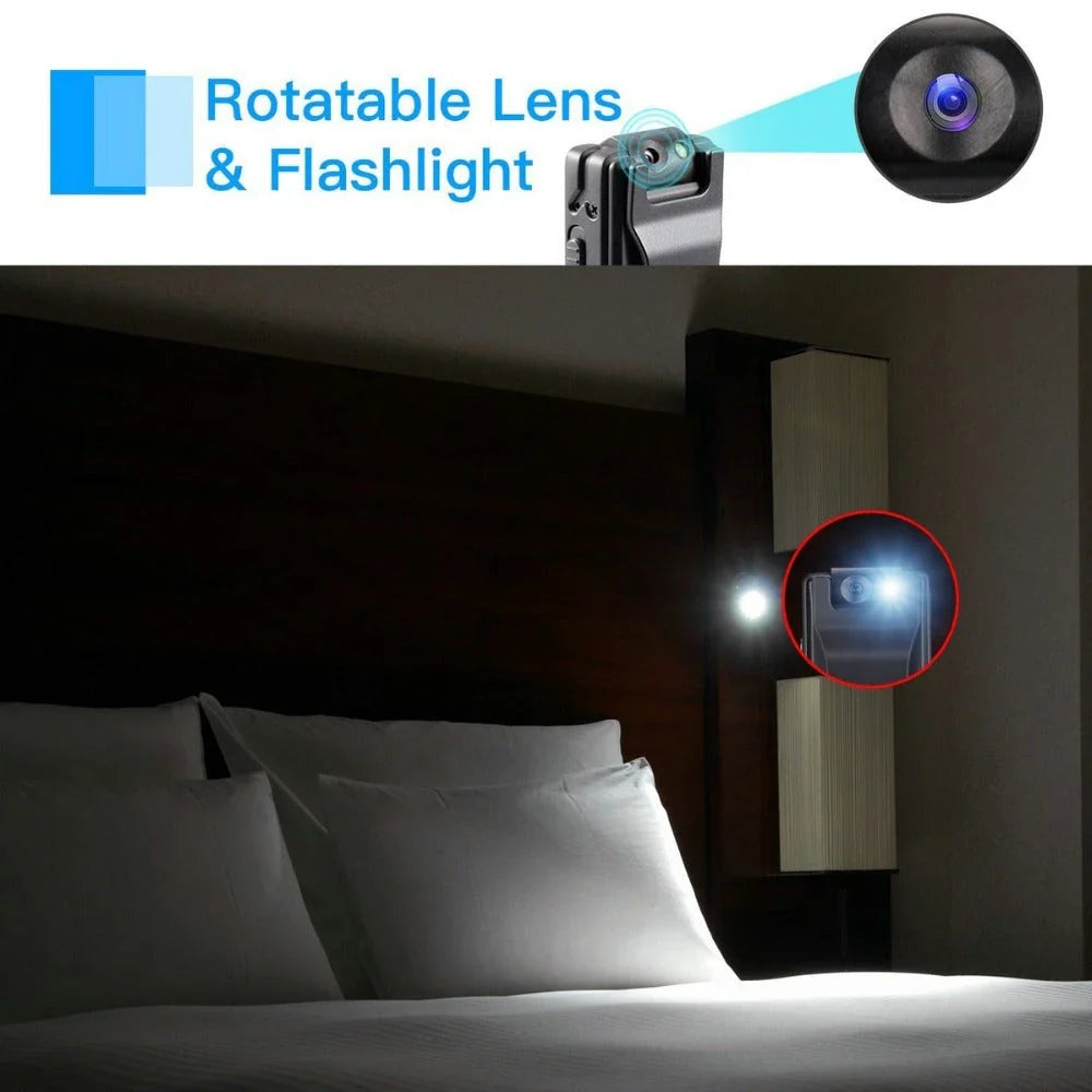 Magnetic Digital Recorder with Zinc Alloy Casing, 1920 x 1080P Video, and Powerful Magnetic Adsorption for Hands-Free Recording