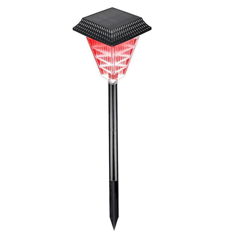 TS-S5103 solar garden light with 12 LED lights and IP65 waterproof outdoor construction