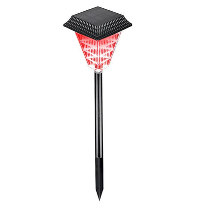 TS-S5103 solar garden light with 12 LED lights and IP65 waterproof outdoor construction