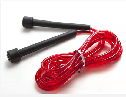 Quick Skipping Rope with thin handle for speed training in vibrant colors