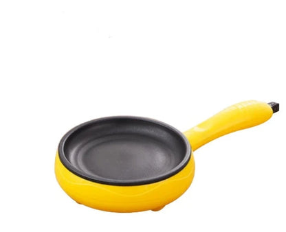Versatile Electric Egg Cooker and Omelet Maker with Multifunction Steaming and Frying Capabilities, Non-stick Coating, and Insulated Anti-scald Handle