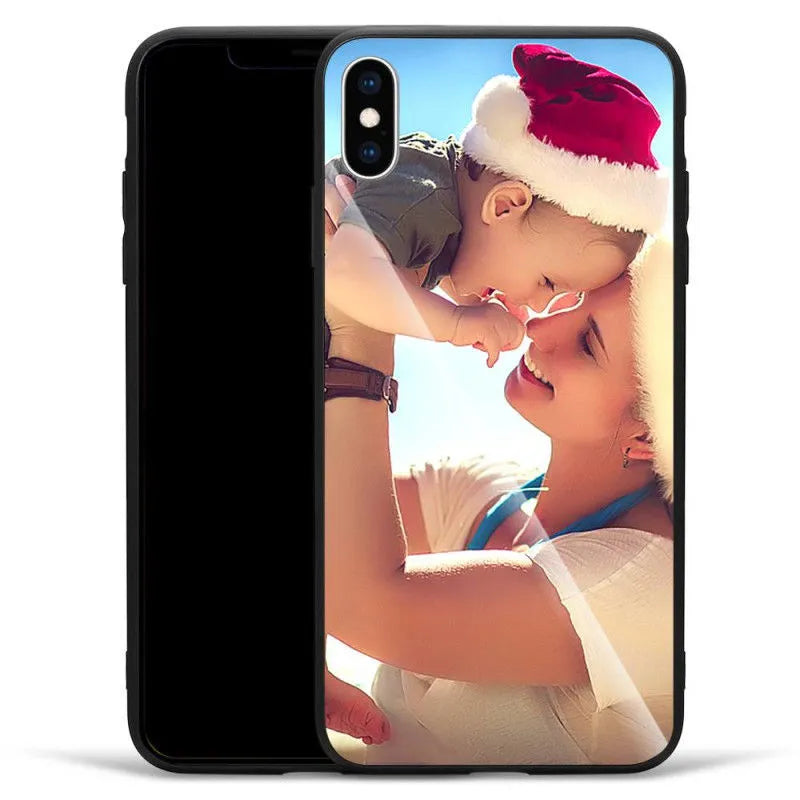 iPhone case with raised bumper edge protecting camera and screen, precision cut-outs for ports