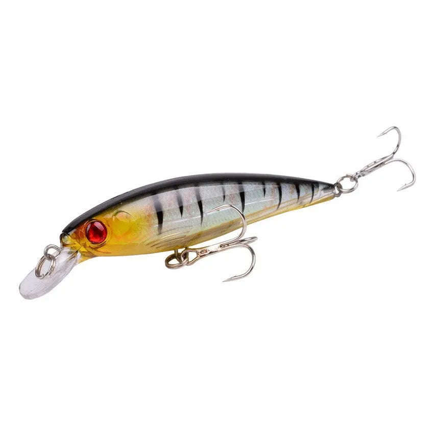 Classic lure bait 13.8g ABS plastic fishing lure with No. 6 hook, 11cm, slow sinking, 10 colours