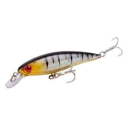 Classic lure bait 13.8g ABS plastic fishing lure with No. 6 hook, 11cm, slow sinking, 10 colours