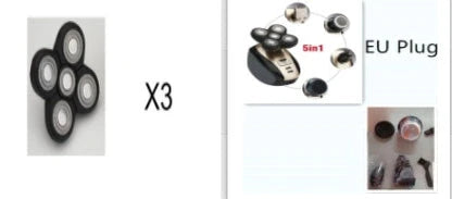 5-in-1 Multifunctional Electric Shaver for Men with 5 Floating Blades