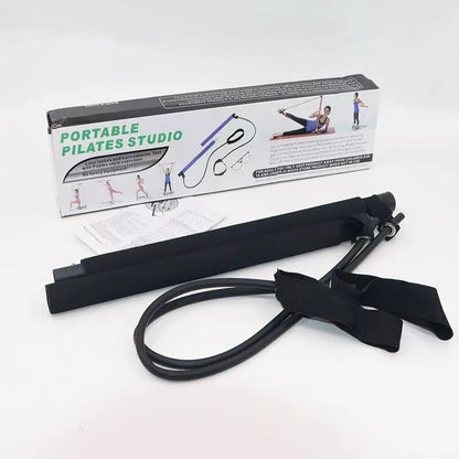 Adjustable hip training pulling rope for yoga and fitness exercises in choice of colours