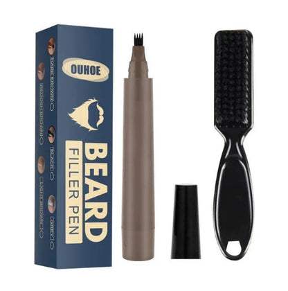 Premium beard pencil for flawless facial hair styling and filling in patchy, thin beards