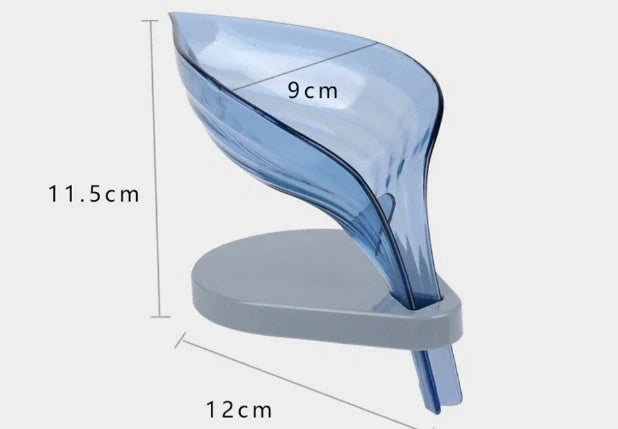 Creative suction cup soap holder for sink organization in multiple colors