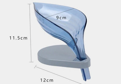 Creative suction cup soap holder for sink organization in multiple colors