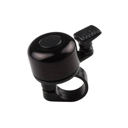 Colorful folding bike bell in various colors, perfect for adding safety and style to any bicycle