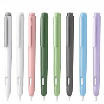 Apple Pencil 2nd generation protective case in multiple colours showing slim ABS PC shell design.