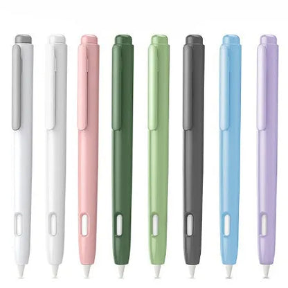 Apple Pencil 2nd generation protective case in multiple colours showing slim ABS PC shell design.