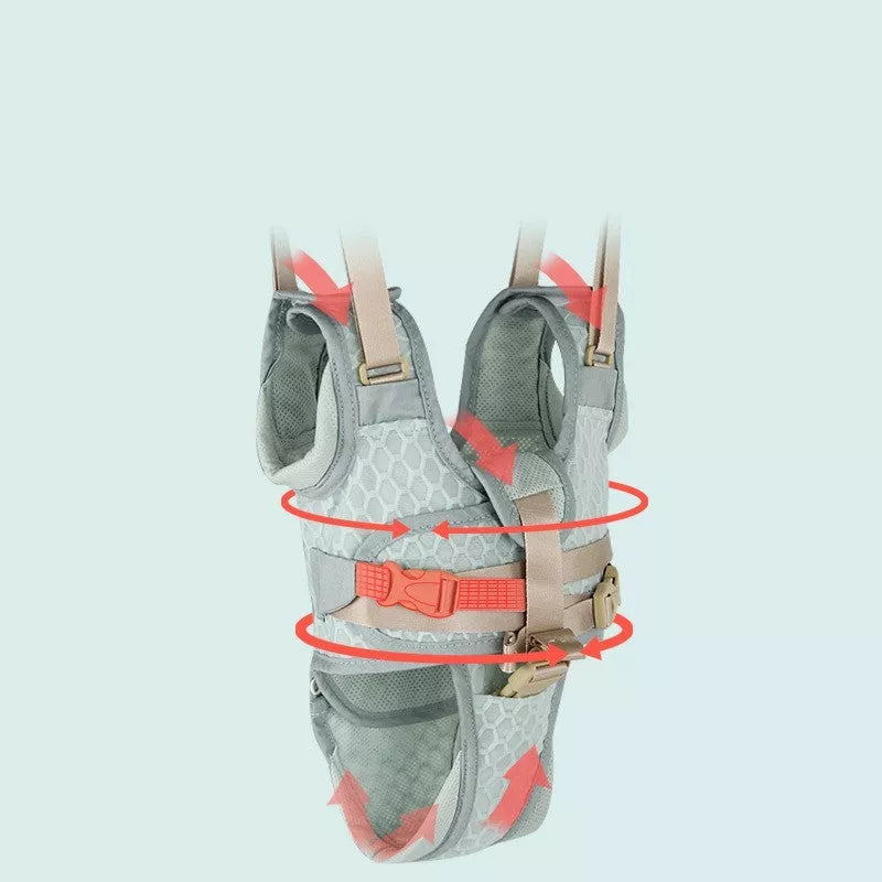 Adjustable baby toddler belt in mint blue and cherry pink with mesh or cotton options