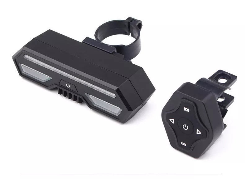 Bicycle Smart Tail Light with wireless remote and IPX4 waterproof rating