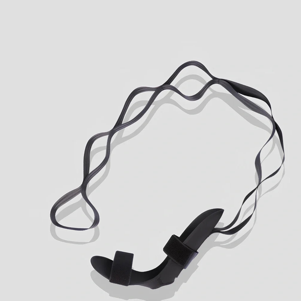 Fitness stretching belt for plantar fasciitis with 23cm length and multiple colour options