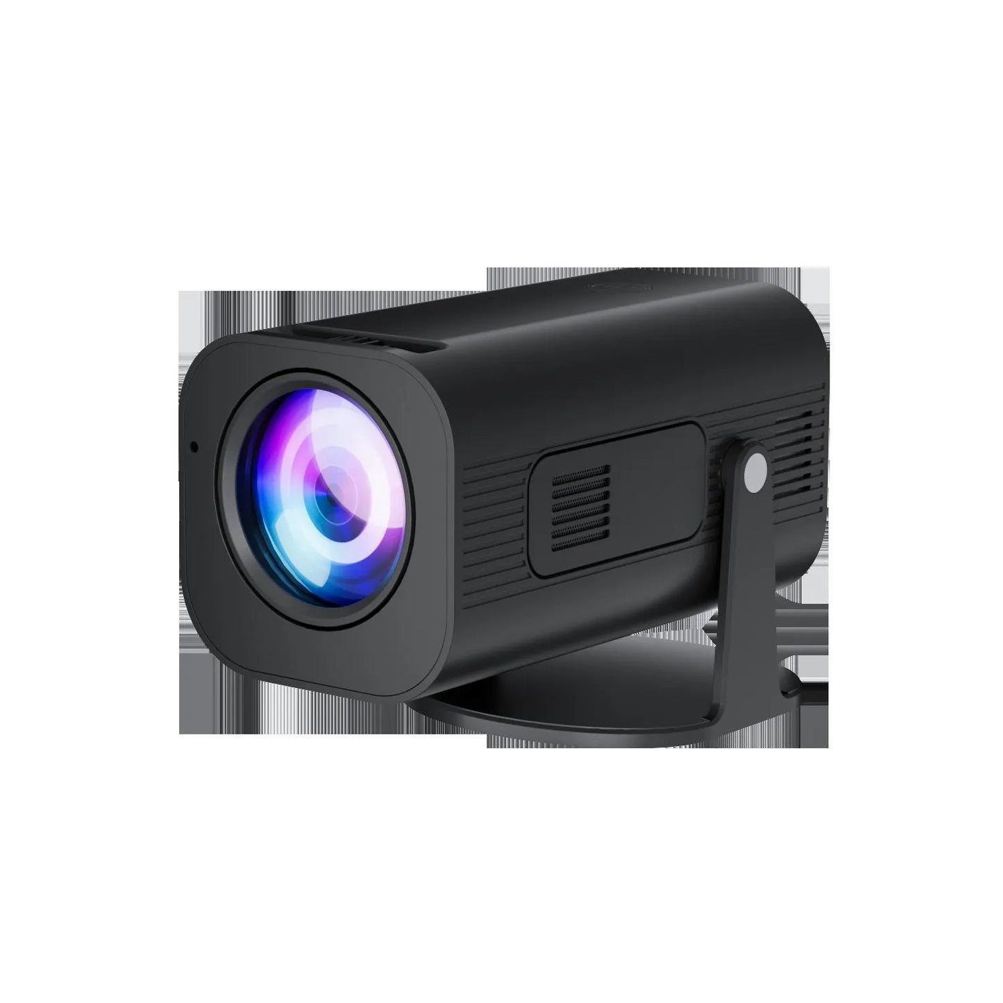 P330 portable mini projector in black or white with remote control and 1280x720 resolution display