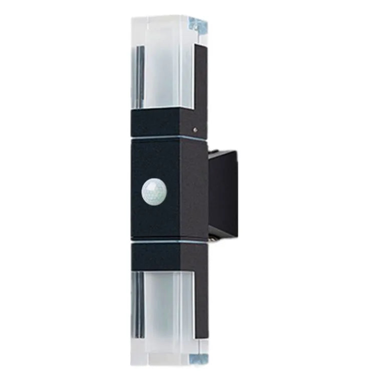 Indoor induction wall lamp, double head, 220V, 3000K 4000K 6000K, 30 x 5 x 10cm