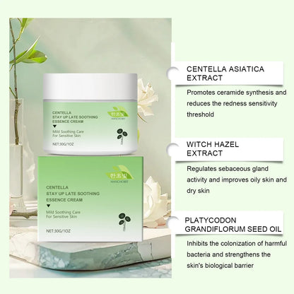 30g Centella Asiatica Soothing Cream tube with botanical extract formula