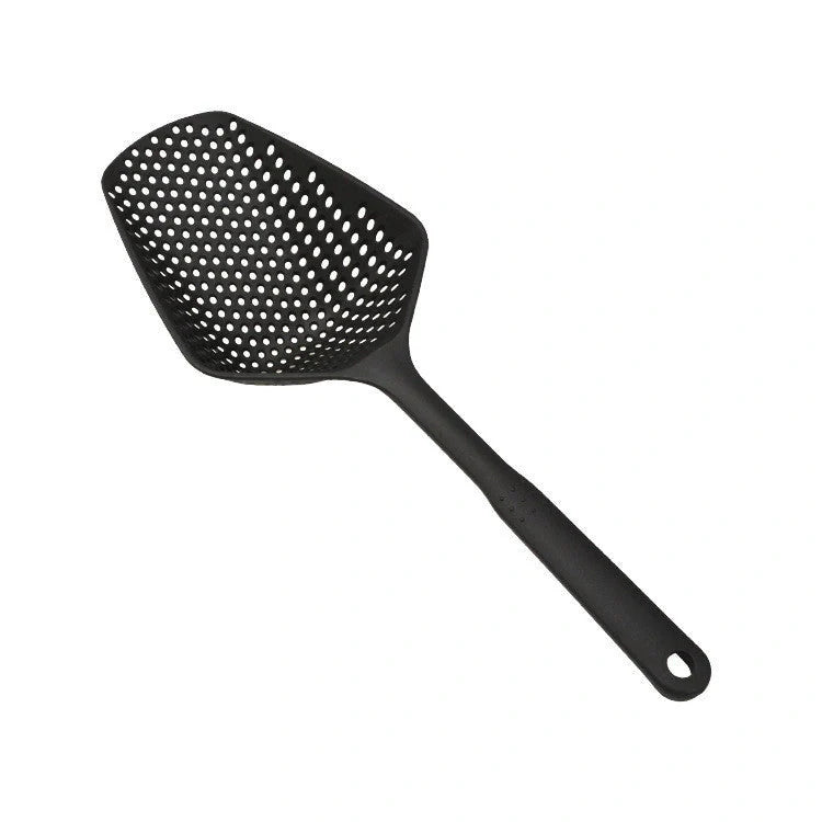 Large nylon strainer scoop colander for kitchen use