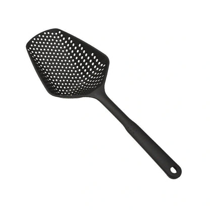 Large nylon strainer scoop colander for kitchen use