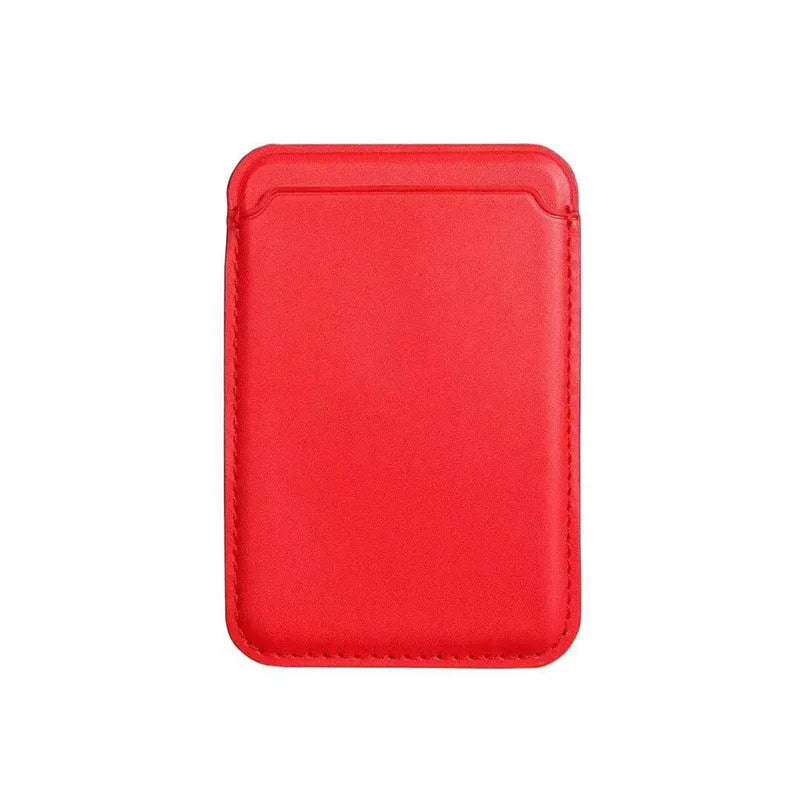 PU leather magnetic wallet case for mobile phone with card holder in various colours.