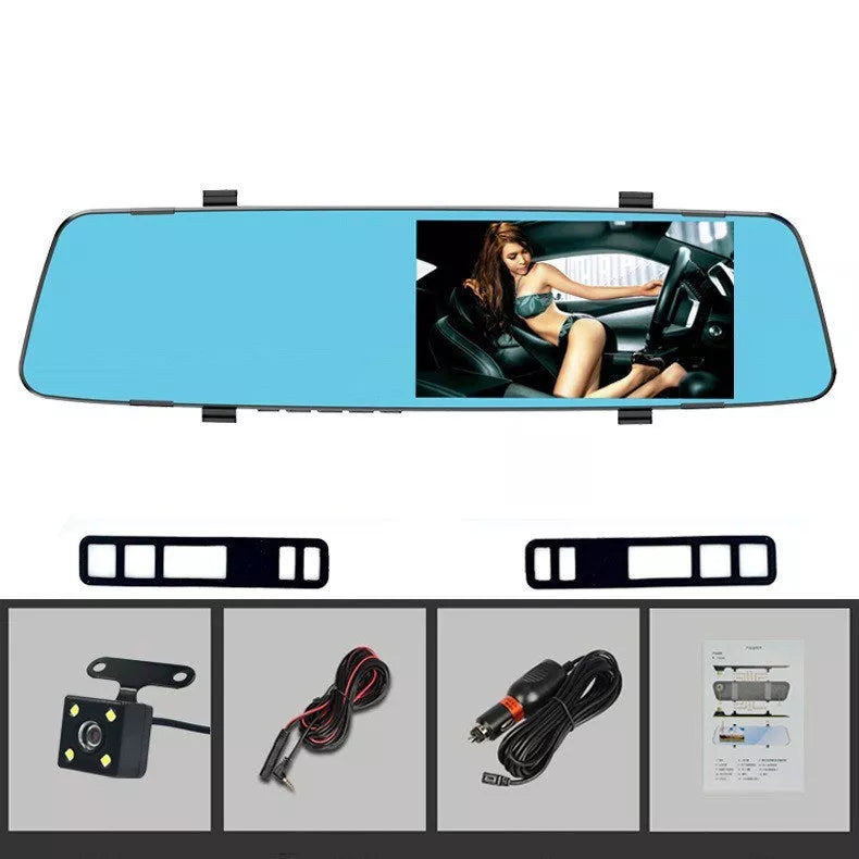 HD night vision dual lens camera with 12 million pixel resolution