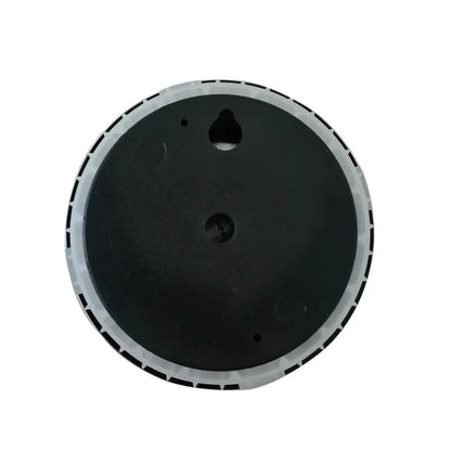 Analogue thermometer and hygrometer with 72mm aluminium dial and outer ring for humidity monitoring