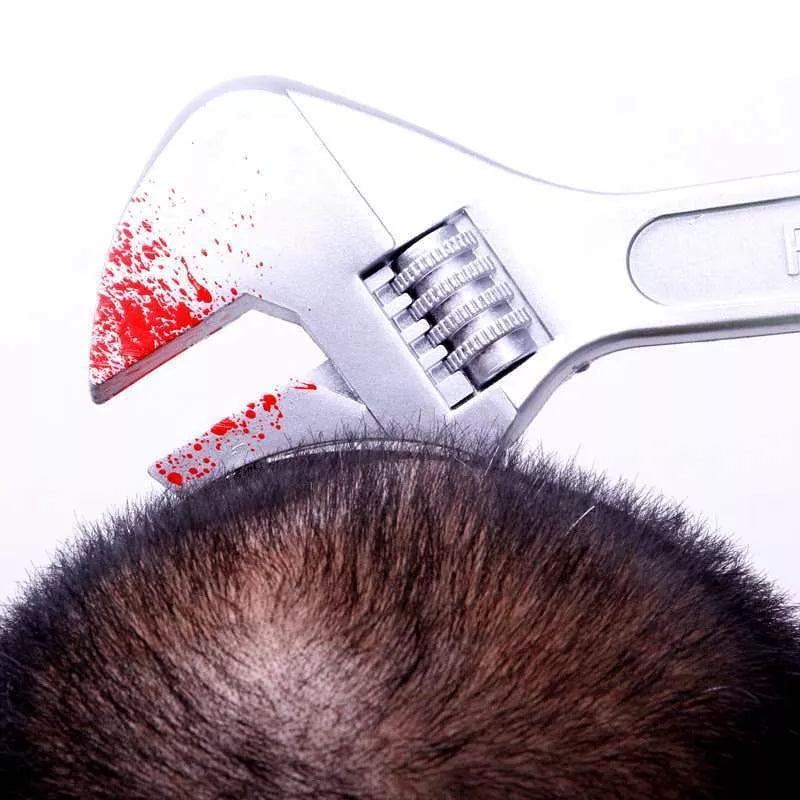 Halloween Tricky Item Headband with realistic neck effect for costumes