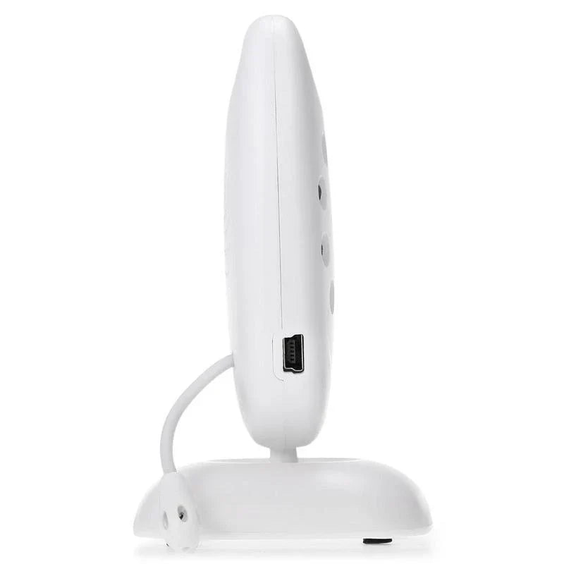 Smart Baby Video Monitor with Two-Way Audio and Temperature Sensor for Nursery and Infant Care