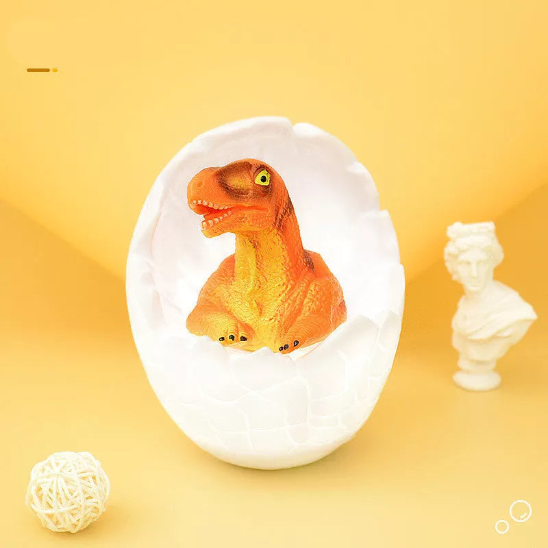 Touch 3D Dinosaur Night Light with customizable LED colors and USB power