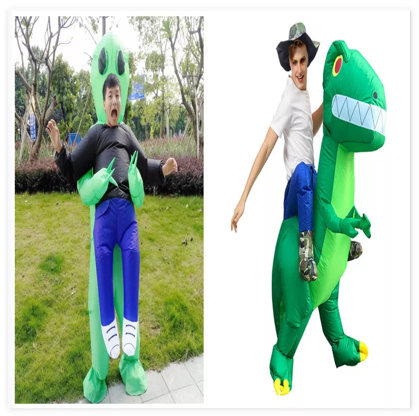 Trump Chair Inflatable Suit for cosplay and dress up, one size fits most adults