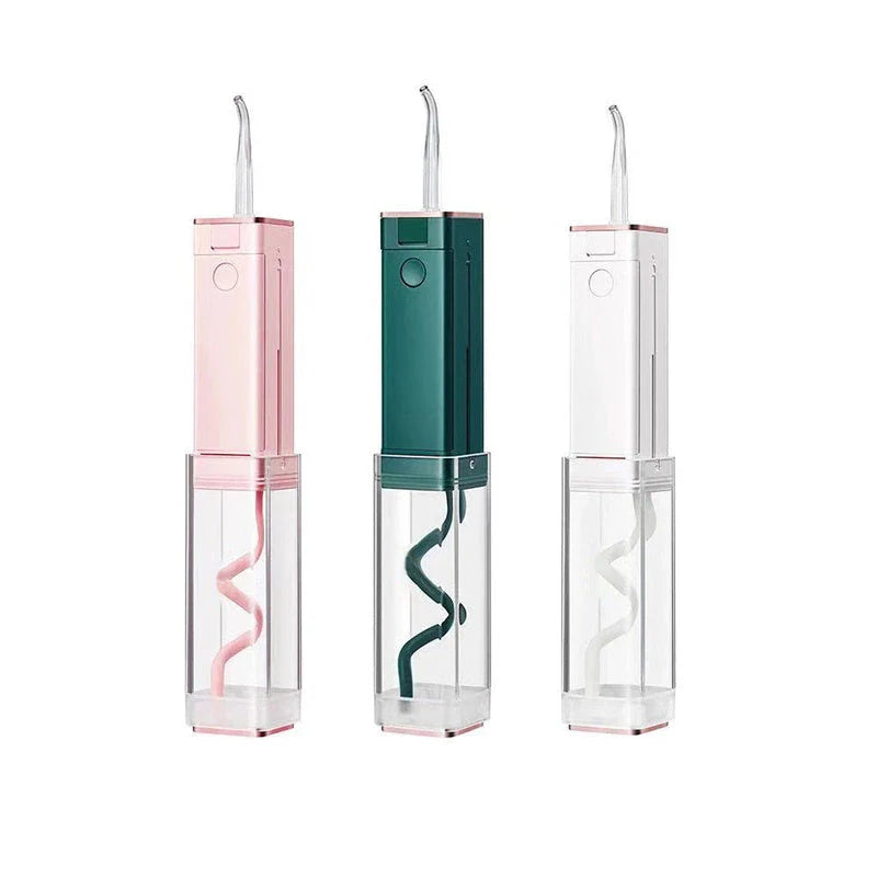 Cordless dental water flosser with powerful water jet for deep cleaning and dual cleaning modes