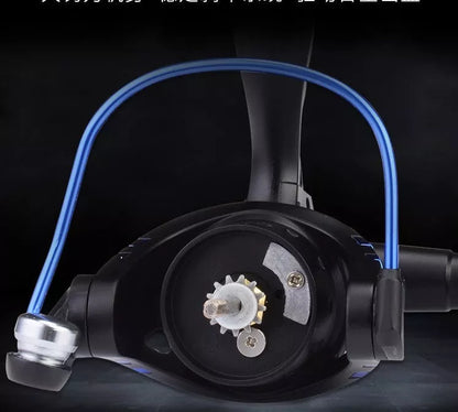 Aluminum alloy spinning wheel for fishing line in multiple series